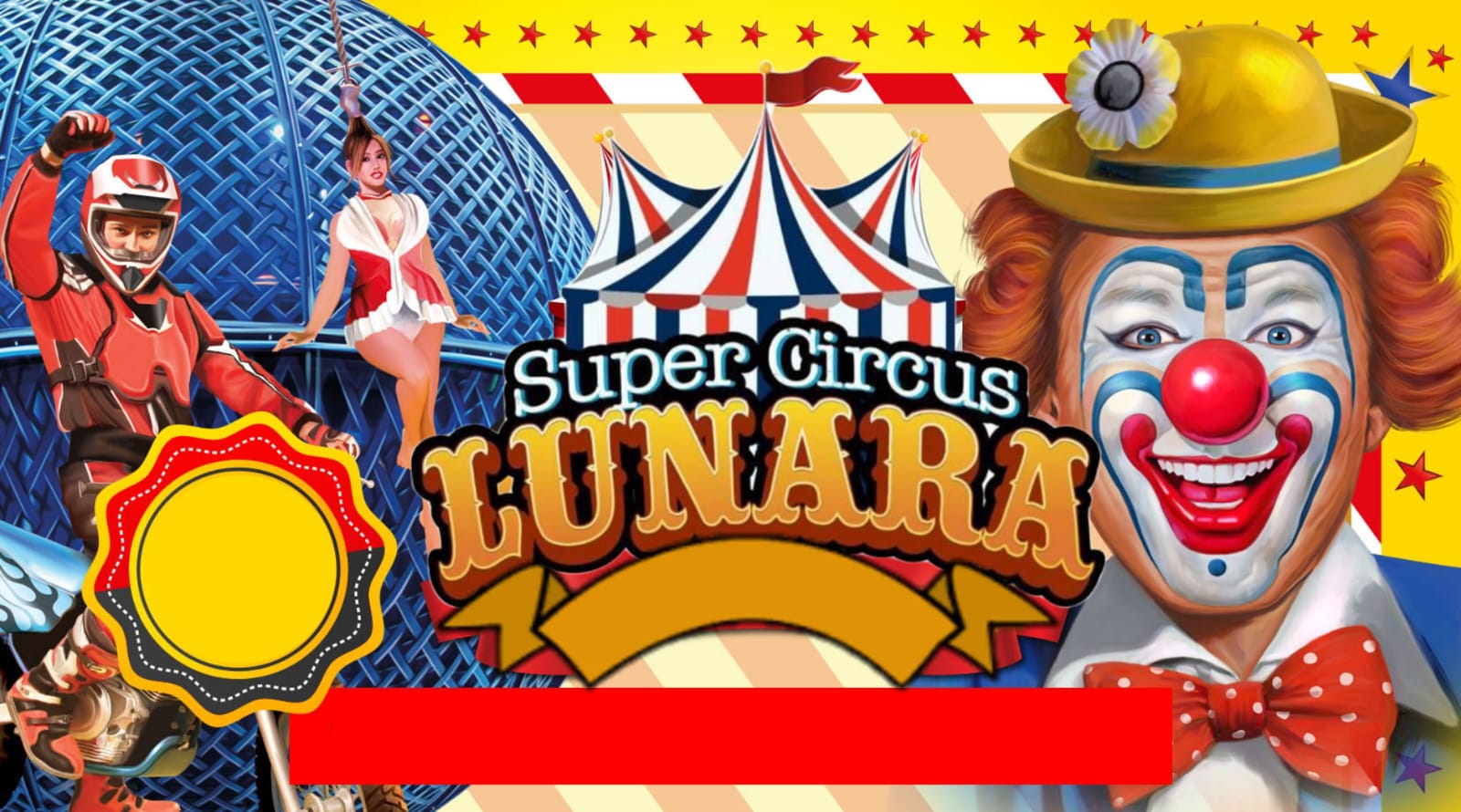 El Super Circus Lunara llega a Funes este finde